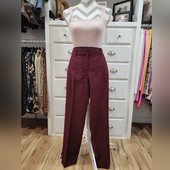 NWT Ann Taylor Burgundy Suit - Picture 10 of 16